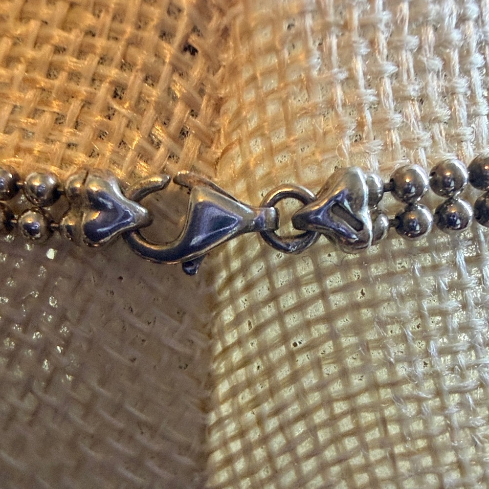 Gucci Silver Necklace With Rectangular Pendant - image 5